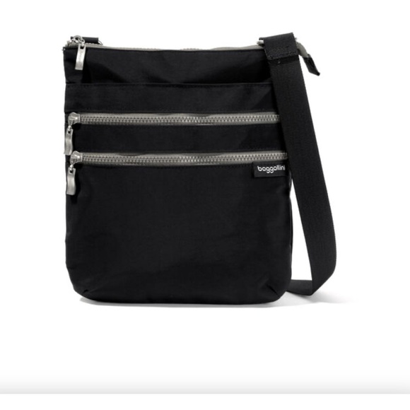 Baggallini Handbags - Baggallini Comrade 3-Zip Crossbody